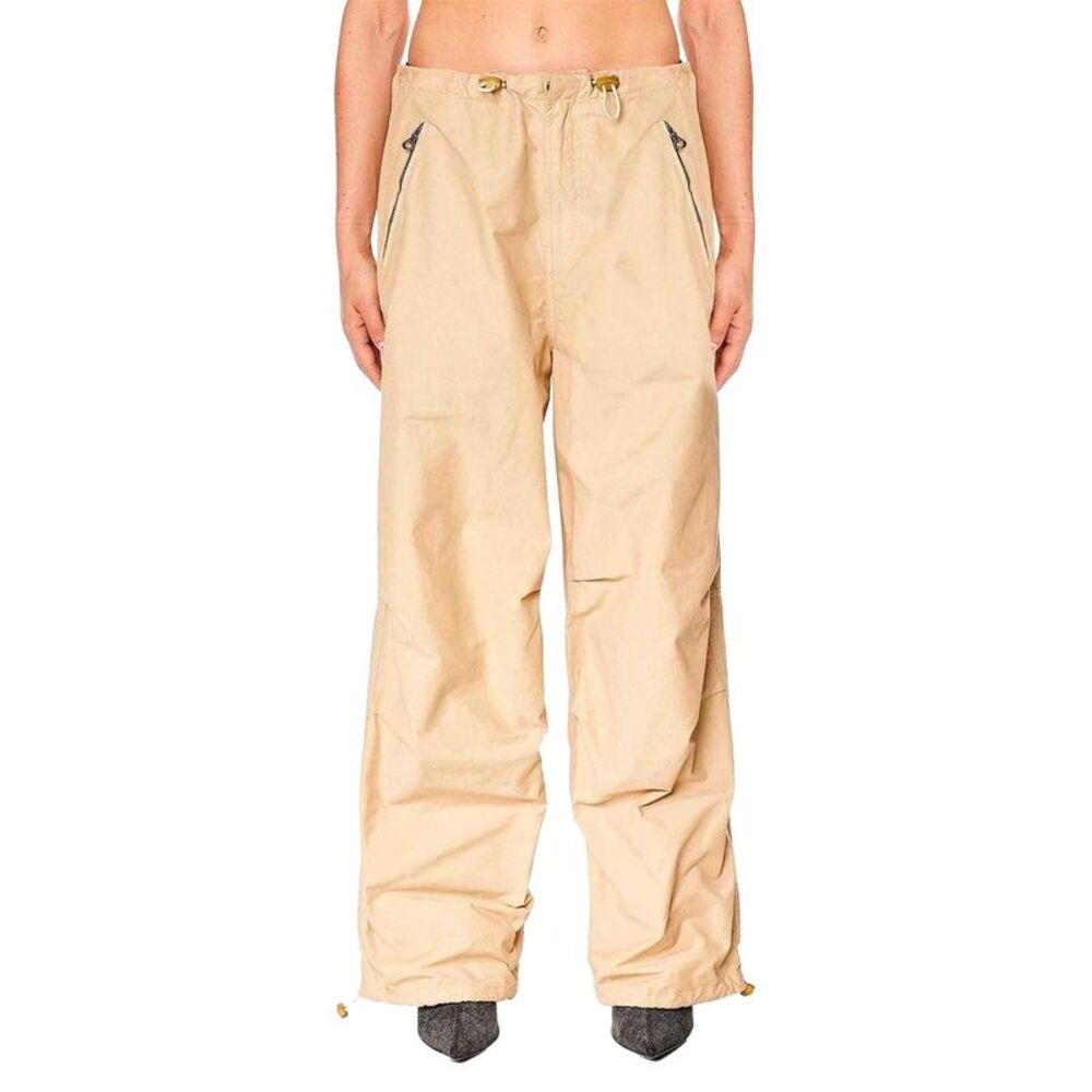 Diesel Womens/Ladies Diamanda Loose Fit Cargo Pants / Natural